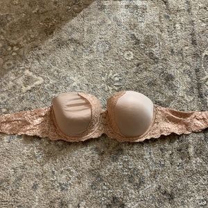 Victoria secret strapless dream angels demi bra